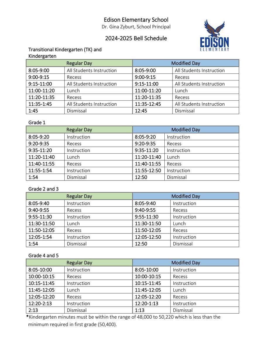 schedule 2425